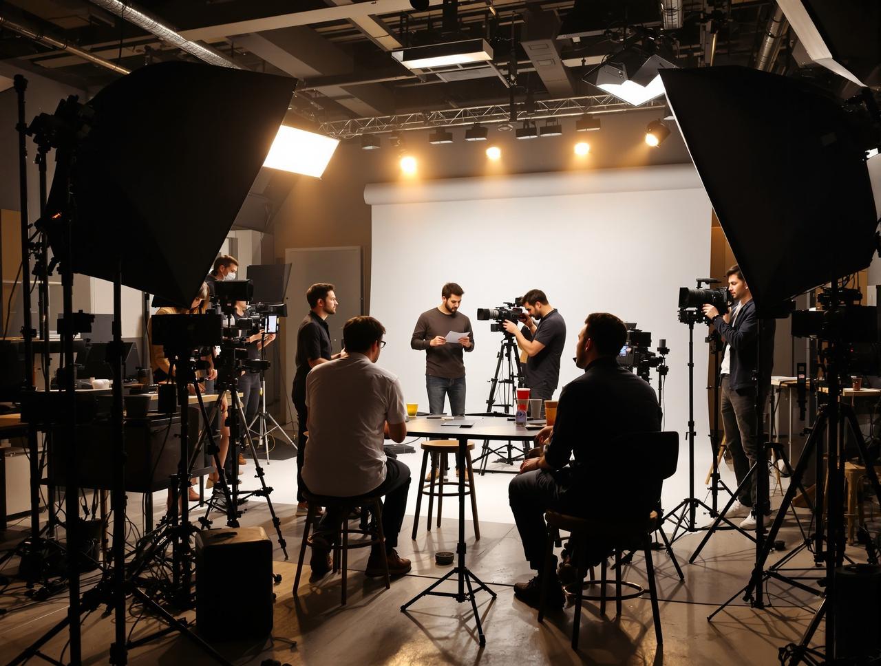 西瓜视频制作现场